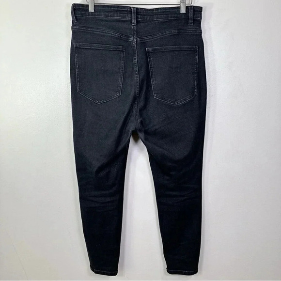 Zara Womens Size 14  High Rise Dark Wash Jeans - Picture 13 of 13